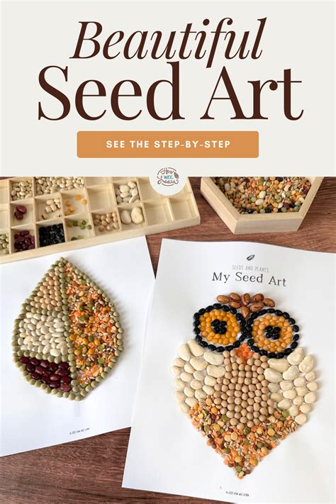 Seed Art Summer Craft - How Wee Learn