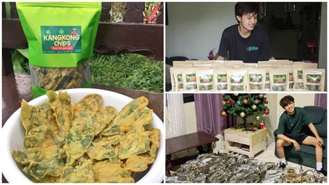 17-year-old earns P165k a month by selling Kangkong Chips