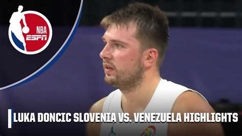 Luka Doncic drops 37 PTS in Slovenia's defeat over Venezuela | 2023 ...