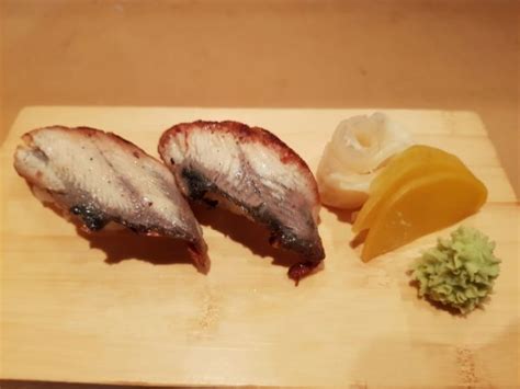 Grilled Eel Nigiri | More Vino More Sushi