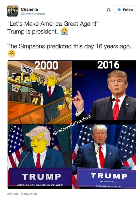 The Simpsons predicted Donald Trump would become president | TV & Radio | Showbiz & TV | Express ...