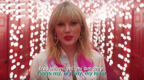 Taylor Swift - Lover // Lyrics + Español // Video Official - YouTube
