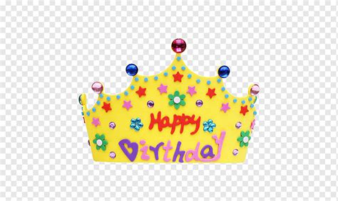 Yellow birthday crown, color, birthday, crown png | PNGWing