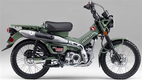 2022 Honda CT125, with new paint option, debuts in Japan