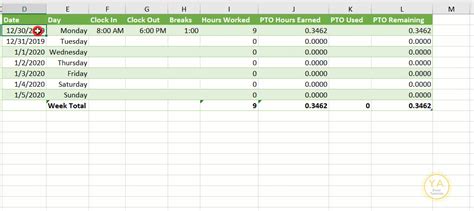 Employee Time Tracking in Excel (+ video tutorial!)