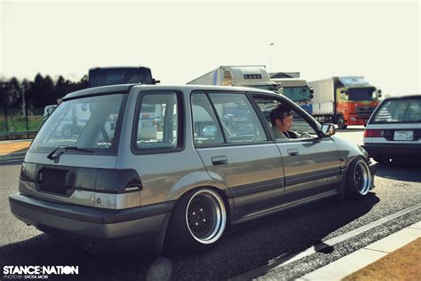 Download wallpaper for 720x1280 resolution | honda civic wagon slammed ...