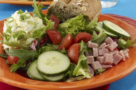 Egg & Ham Salad | Healthy Family Project