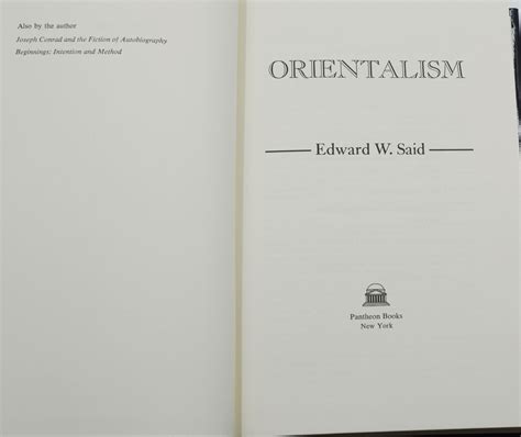 Orientalism | Edward Said | First Edition