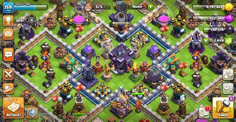 Clash Of Clans TH 16 - lvl 159 + Clash Royale lvl 35 - 103 Cards - 150 ...