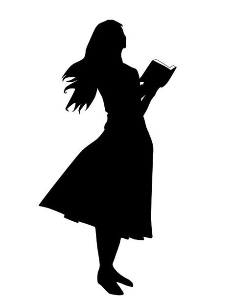 Free Image on Pixabay - Woman Reading The Bible | Silhouette art, Girl silhouette, Sillouette art