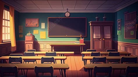 School Classroom Classroom Powerpoint Background For Free Download ...