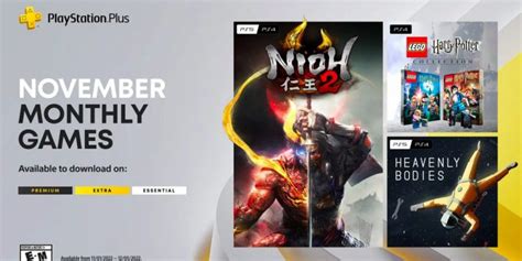 Sony Announces PlayStation Plus Free Games For November 2022