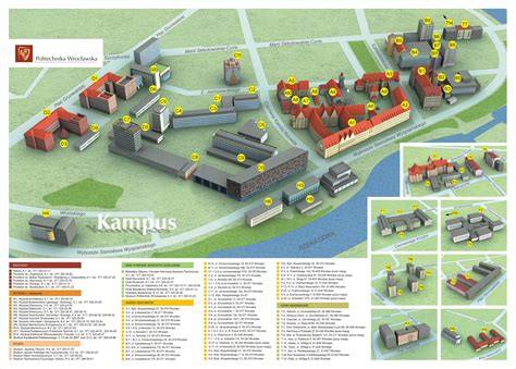 Wroclaw University of Technology Campus Map - Wroclaw Poland • mappery