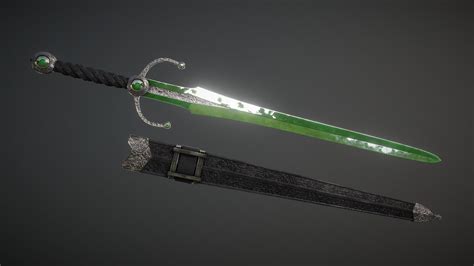 Mage Glass Sword - 3D model by Billyro [89d78ec] - Sketchfab