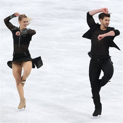 Download Zachary Donohue And Madison Hubbell At World Figure Skating Championships Wallpaper ...