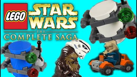 12 DIY LEGO STAR WARS THE COMPLETE SAGA BUILDS! - YouTube