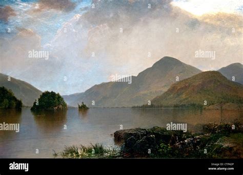 Lake george 1869 john frederick kensett hi-res stock photography and images - Alamy