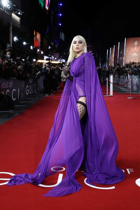 Lady Gaga Stunned At The House Of Gucci Premiere