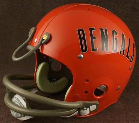 CINCINNATI BENGALS 1968-1979 NFL Authentic THROWBACK Football Helmet | eBay