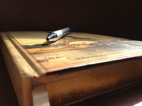 Free Images : notebook, table, book, leather, pen, journal, agenda, furniture, bed 4811x2844 ...