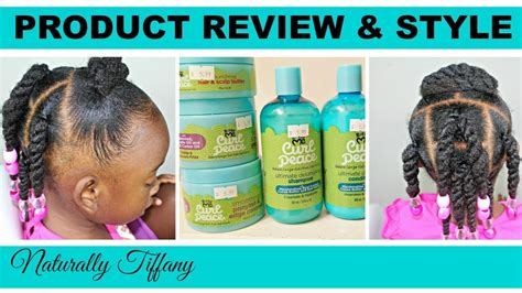 Product Review & Style | Just For Me Kids | Kids Natural Hair Care - YouTube