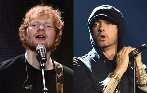 Watch Ed Sheeran appear in Eminem's music video for 'River' - NME