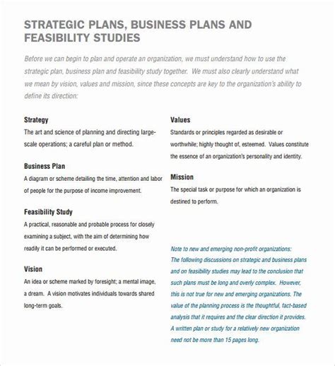 Sample Non Profit Business Plan Template – 11+ Professional Templates Ideas