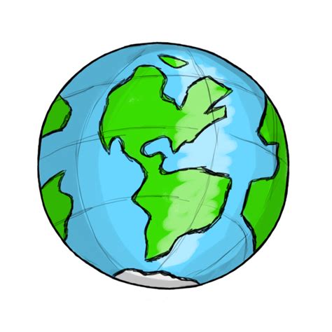 Globo Terraqueo Mapa Del Mundo Dibujo Globo Png Clipart Pngocean Images