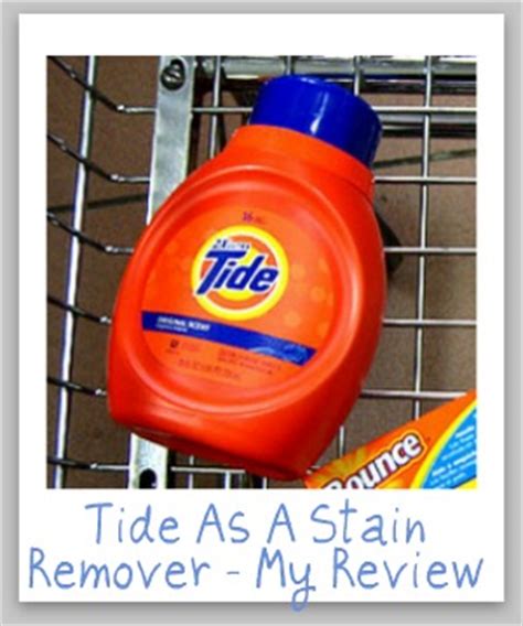 Tide Stain Remover Review - How Does The Detergent Work For Stain Removal?