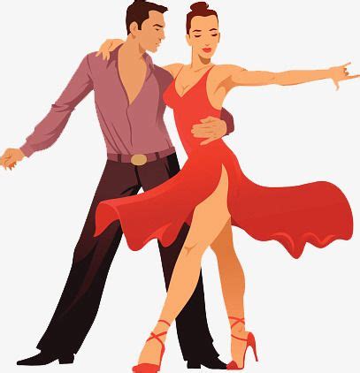 Latin Dance PNG Image, Latin Dancing Hand Painted, Dancing, Latin Dance ...