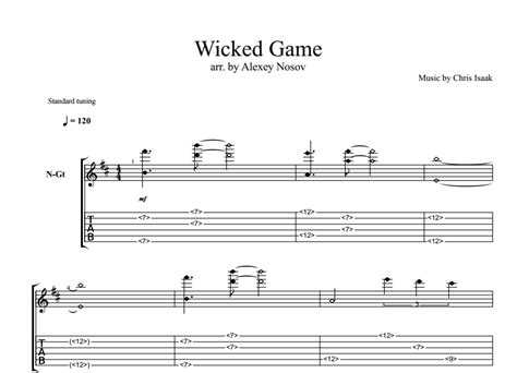 Wicked Game Guitar Chords