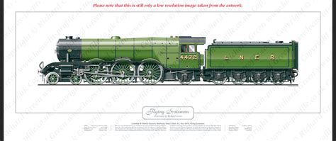 Locos in Profile | LNER A1 Class No. 4472 Flying Scotsman (H. N ...