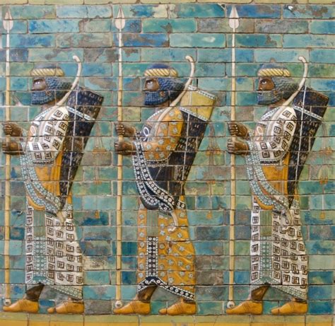 Ancient Assyrian Warriors in Babylon