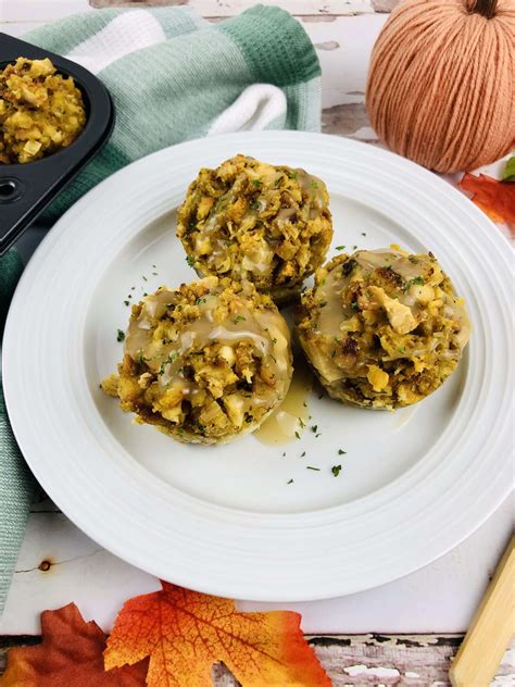 Turkey Leftover Stuffing Muffins Recipe - Made In A Pinch