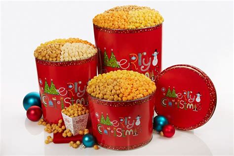 holiday popcorn Archives | Christmas popcorn, Christmas popcorn tins ...