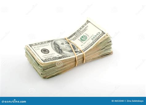 Stack Of Money Stock Photo - Image: 4653340