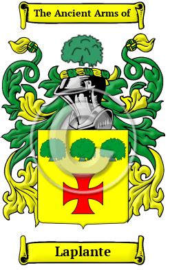 Laplante Name Meaning, Family History, Family Crest & Coats of Arms