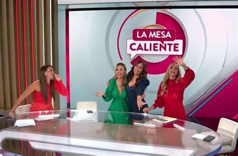 Compañeras de ‘La Mesa Caliente’ molestan a Myrka Dellanos cantándole ...