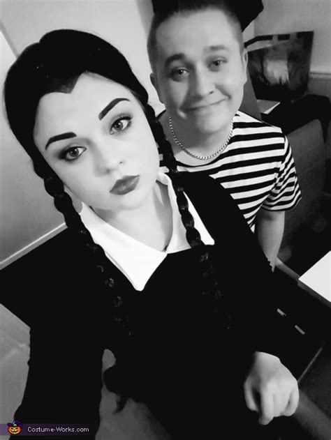 Wednesday and Pugsley Addams Costume