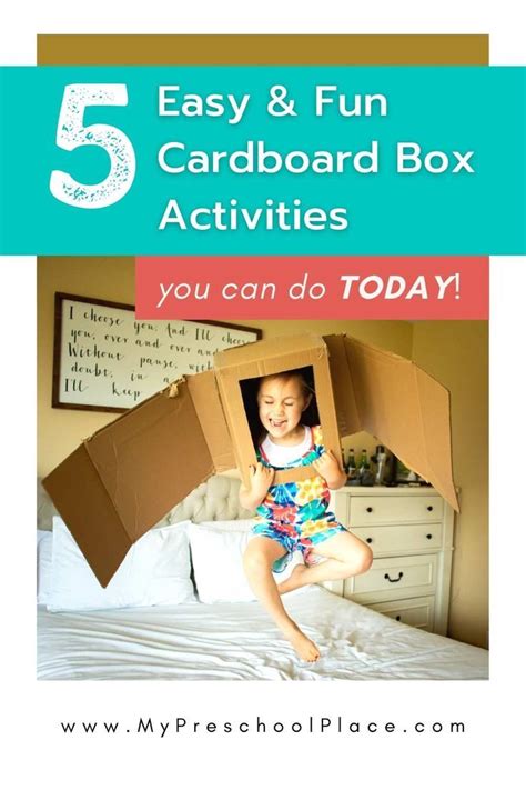 Cardboard Box Ideas for Kids — My Preschool Place | Cardboard boxes ...