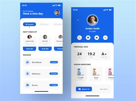 Doctor App UI | Behance