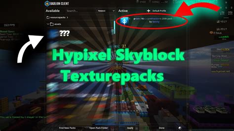 Hypixel Skyblock Texturepacks to use! - YouTube