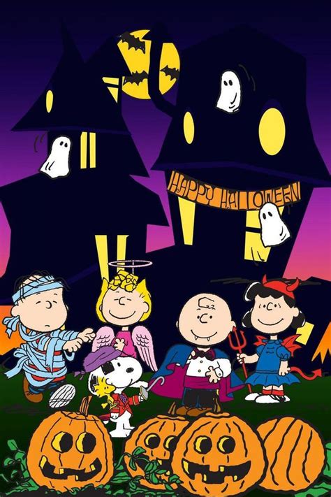 Peanuts Gang Halloween | Snoopy halloween, Charlie brown halloween ...