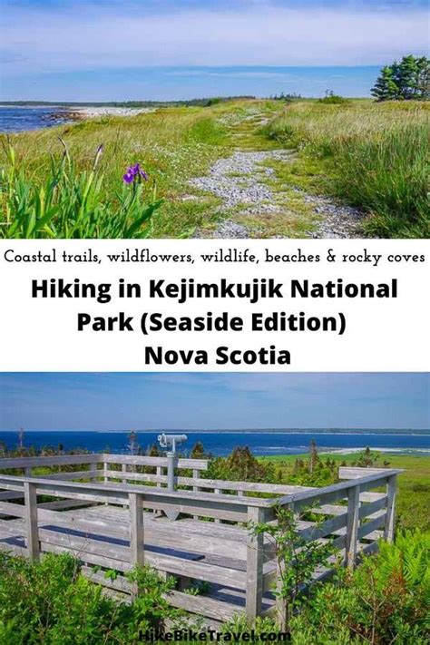 Hiking the coastal trail in Kejimkujik National Park (Seaside area) in Nova Scotia #hiking # ...