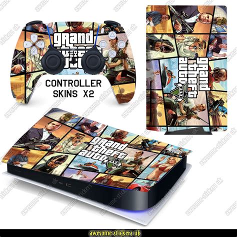 Playstation 5 skins - Awesome Stickers UK