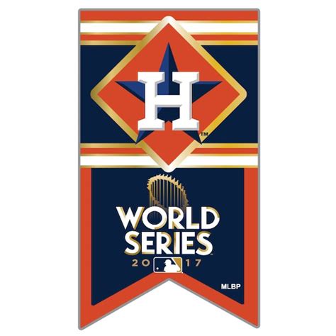 Houston Astros 2017 World Series Bound Banner Pin | MLBShop.com