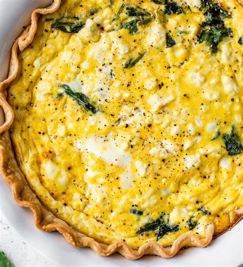 Spinach Quiche - Tasty Made Simple