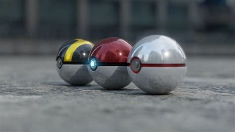 3D model Realistic pokeball - Pokemon VR / AR / low-poly | CGTrader