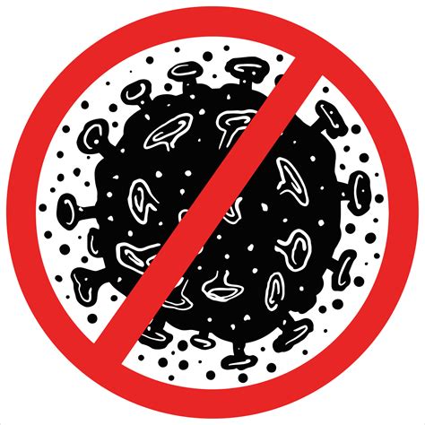 Graphic of Stop Corona Virus. sign caution Covid 19 icon clip art ...