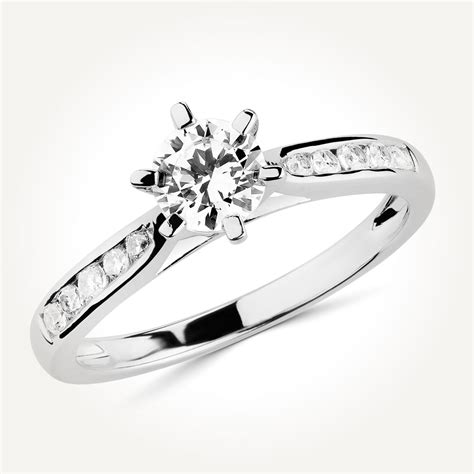 Multi Stone Diamond Engagement Ring - Style 7621 - Spence Diamonds